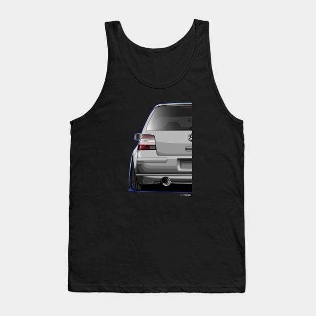 Golf IV - Frame Tank Top by LpDesigns_